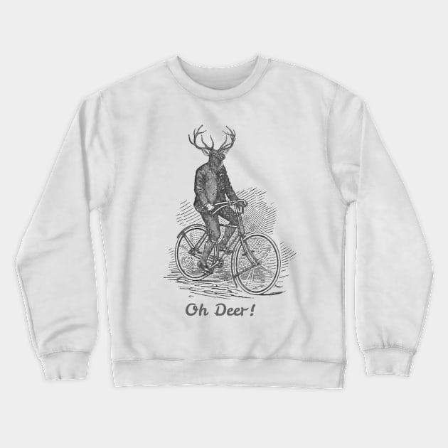 Oh Deer! Crewneck Sweatshirt by wanungara
